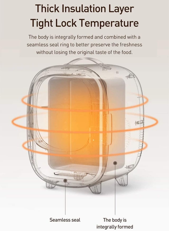 ثلاجة بيسوس صغيرة للماسكات صغيرة الحجم 8 لتر Baseus portable refrigerator