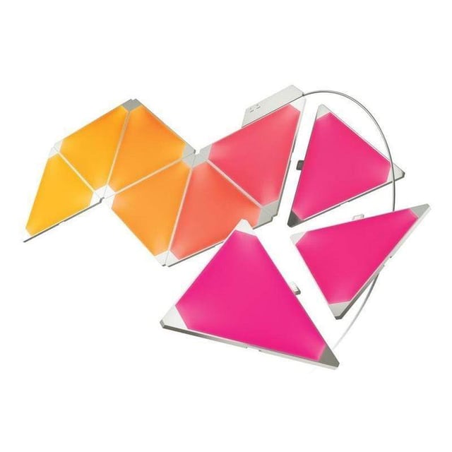 ألواح الإضاءة الذكية من (نانوليف) ‏ - تتغير مع اللمس و الموسيقى - 9 ألواح إضاءة + لوح تحكم