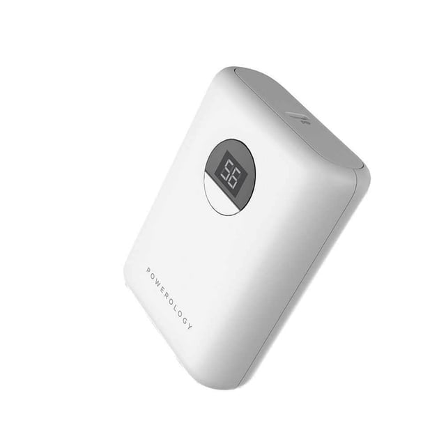 Powerology Ultra Compact Power Bank 10000mah Pd 18w White