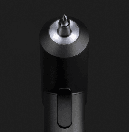 مفك كهربائي لاسلكي بطارية 2000 مللي امبير 12 قطعة أسود شاومي Xiaomi Black 12 2000 mAh Battery Mi Cordless Screwdriver