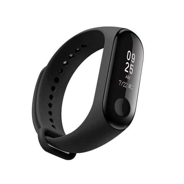 ساعة شاومي Xiaomi Mi Fitness Band 3 with HR and Display - أسود