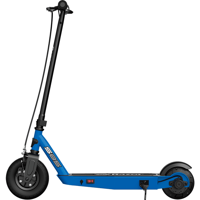 سكوتر اطفال كهربائي 16 كم/ساعة أسود وأزرق رازور Razor Blue And Black 16km/h EScooter Powertec