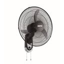مروحة حائط Geepas 18-Inch Wall Fan - 3 Speed with Oscillating & Overheat protected