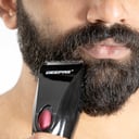 Geepas Gtr31n Rechargeable Beard Trimmer 3w - 2 Speed With Stainless Steel Cutting Blade Led Charge Indication & Cordless Operations | Perfect Travel Grooming Kit