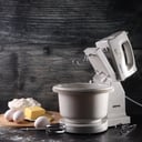 خلاط يدوي ( مع حامل ووعاء ) بقوة 250 واط Geepas - Hand Mixer with Stand & Bowl