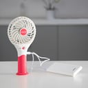 مروحة Geepas Rechargeable Mini Fan - Personal Portable Fan with 3 Speed Options
