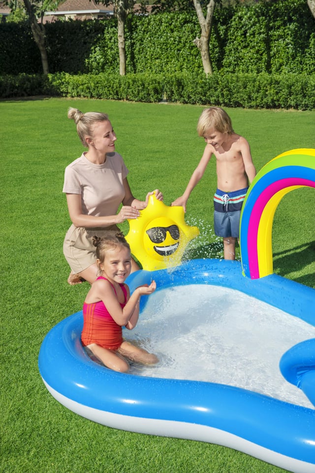 Bestway Playcenter Rainbow&Pool 257x145x91