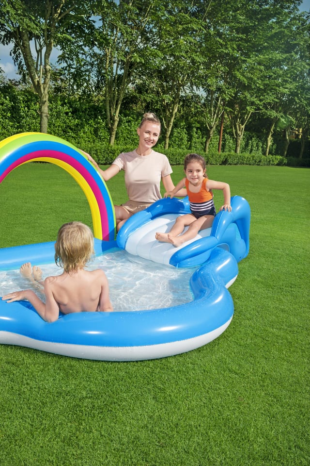 Bestway Playcenter Rainbow&Pool 257x145x91