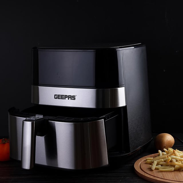 قلاية هوائية جيباس 5 لتر 200 درجة مئوية Geepas 5L Digital Air Fryer
