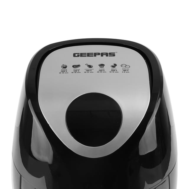 Geepas Digital Air Fryer - 3.5 L - Touch Screen - 60 Minutes Timer