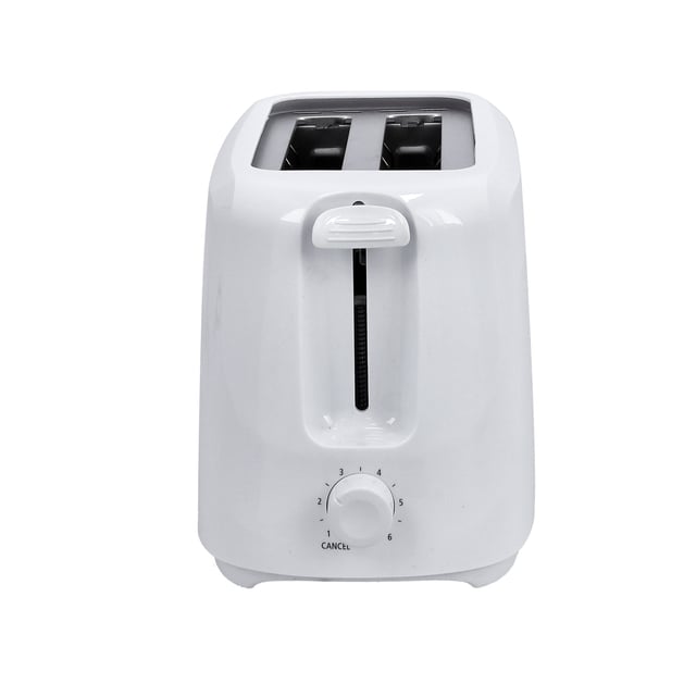 Geepas GBT36515 2 Slice Bread Toaster - Removable Crumb Tray- One Touch Cancel Button - 6 Browning Setting Control- Ideal for Home, Hotels, Restaurants, Canteens