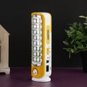 Geepas GE5567 Rechargeable LED Lantern - Emergency Lantern with Light Dimmer Function - 24 Mega Luminous HiPower LEDs, 15 Hours Working - Suitable for Power Outages, & Camping - 2 Years Warranty