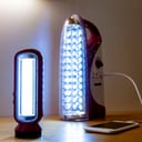 فانوس مع مصباح Lantern with Torch Portable 36 Pcs Led Geepas