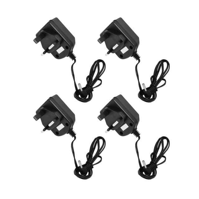 أربع كشافات قابلة للشحن 4Pcs Rechargeable LED Torch - Geepas