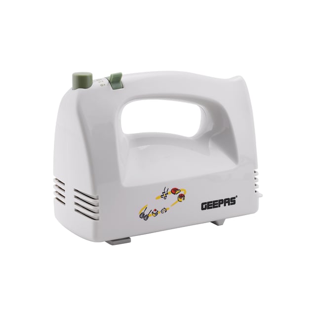 خلاط يدوي ( مع حامل ووعاء ) بقوة 250 واط Geepas - Hand Mixer with Stand & Bowl