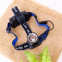 Geepas Rechargeable Led Head Lamp - 1500 Mah Battery with 4-6 hours Working - 3 Modes Bicycle Camping Head Torch Light led Head Lamp & Emergency Lights