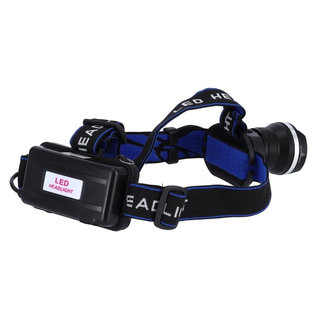 Geepas Rechargeable Led Head Lamp - 1500 Mah Battery with 4-6 hours Working - 3 Modes Bicycle Camping Head Torch Light led Head Lamp & Emergency Lights