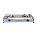 فرن غاز ذو شمعتين Geepas Stainless Steel Gas Stove Burner , Auto Ignition, Robust Build