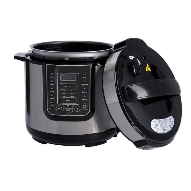 قدر طبخ كهربائي بسعة 6 لتر Geepas 6L Digital Multi Cooker - Portable Pot