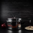 Geepas GPC327 7.5L Stainless Steel Induction Base Pressure Cooker - Lightweight & Durable Cooker with Lid, Cool Handle & Safety Valves - 5 Years Warranty