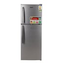 Geepas 160L Double Door Refrigerator - Free Standing Durable Double Door Refrigerator, Quick Cooling & Long-lasting Freshness, Low Noise, Low Energy Consumption, Defrost Refrigerator - 1 Year Warranty