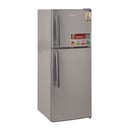 Geepas 160L Double Door Refrigerator - Free Standing Durable Double Door Refrigerator, Quick Cooling & Long-lasting Freshness, Low Noise, Low Energy Consumption, Defrost Refrigerator - 1 Year Warranty