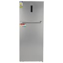 Geepas GRF5109SXHN 500L Double Door Refrigerator - Digital Temperature Control Quick Cooling & Long-lasting Freshness, Recessed Handle