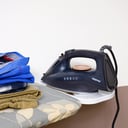 Geepas GSI7703 2400W Steam Iron - Wet Steam Iron - Adjustable Temperature Control, Ceramic Soleplate - Dry/Steam/Burst of Steam/Vertical Steam Function