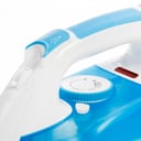 Geepas GSI7809 2400W Steam Iron - Variable Temperature Iron for Crisp Ironed Clothes with Non-Stick Soleplate & 240ml Tank - Steam Generator, Spray & Steam Function