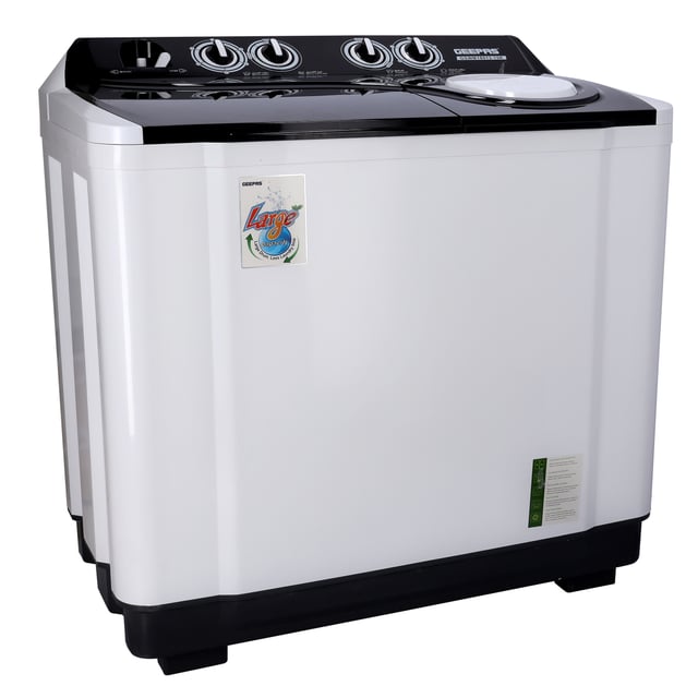 غسالة شبه أوتوماتيكية Twin Tub Semi Automatic Washing Machine, 15 Kg | GSWM18012