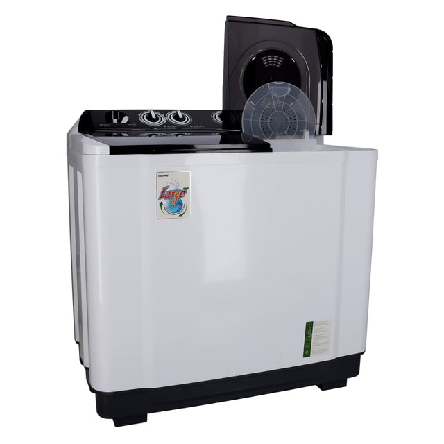 غسالة شبه أوتوماتيكية Twin Tub Semi Automatic Washing Machine, 15 Kg | GSWM18012