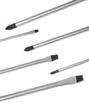 مجموعة مفكات براغي عدد 6 لون أسود وأحمر جيباس Geepas Professional 6 Pc Screwdriver Set