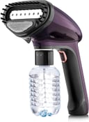 Black+Decker 1500W Handheld Portable Garment Steamer with Auto Shut Off Dark Purple HST1500 B6