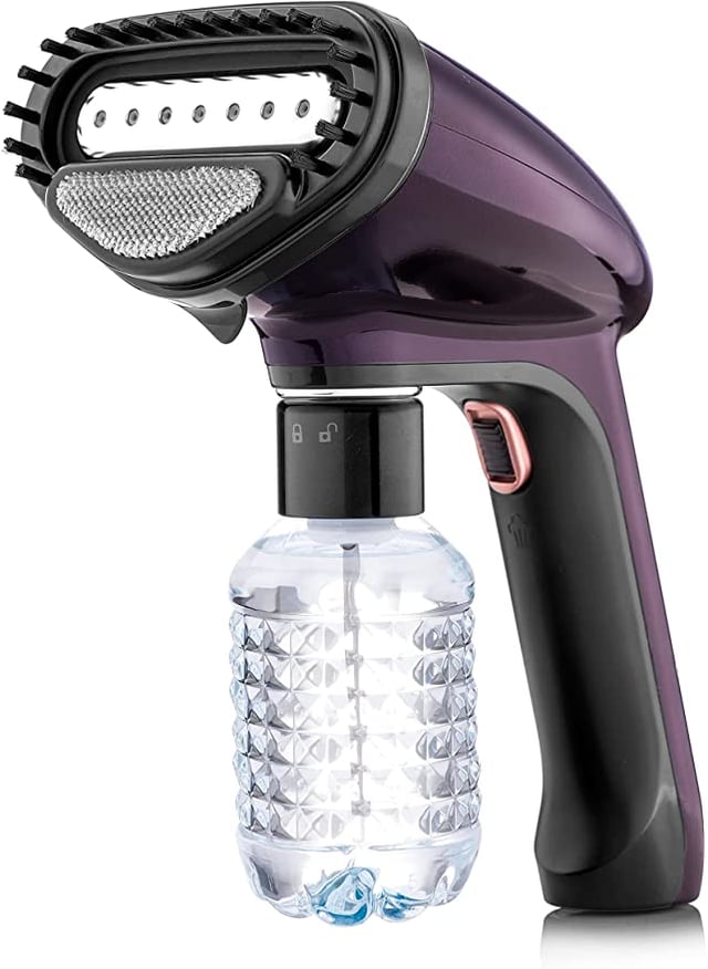 Black+Decker 1500W Handheld Portable Garment Steamer with Auto Shut Off Dark Purple HST1500 B6