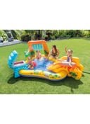 مسبح للأطفال بشكل ديناصور قابل للنفخ 249x191x109سم| Intex Dinosaur Themed Play Pool