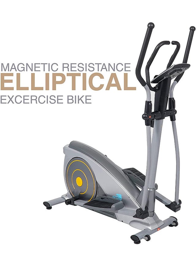 جهاز الاليبتيكال بشاشة رقمية فضي سكاي لاند SkyLand Silver Digital screen Magnetic Elliptical Bike