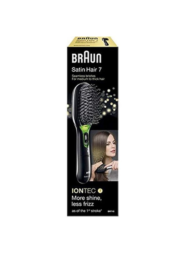 BRAUN Satin Hair Lontec Brush Black/Silver