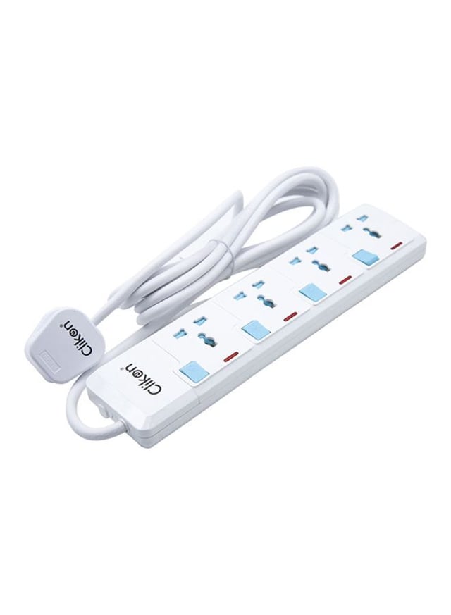 محول كهرباء 4 في 1 Extension Socket