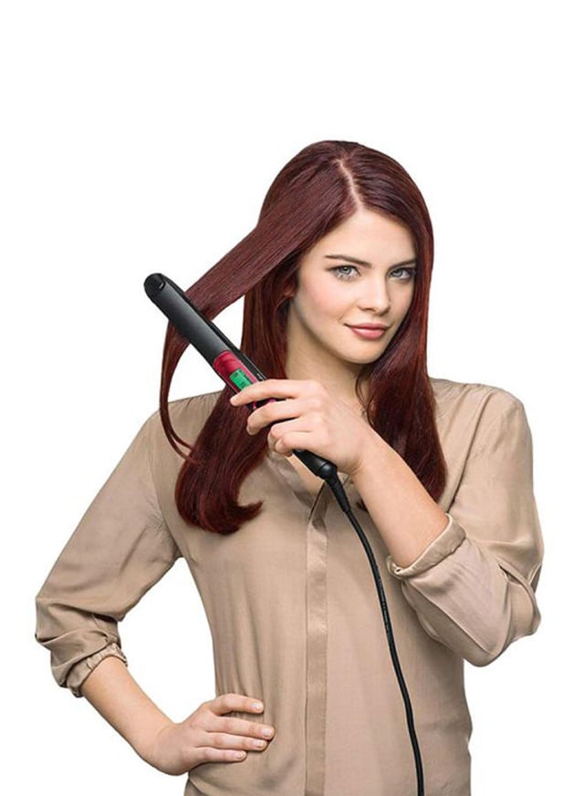 BRAUN Satin Hair 7 Straightener Black/Burgundy 35.3 cmx5.2 cmx11cm