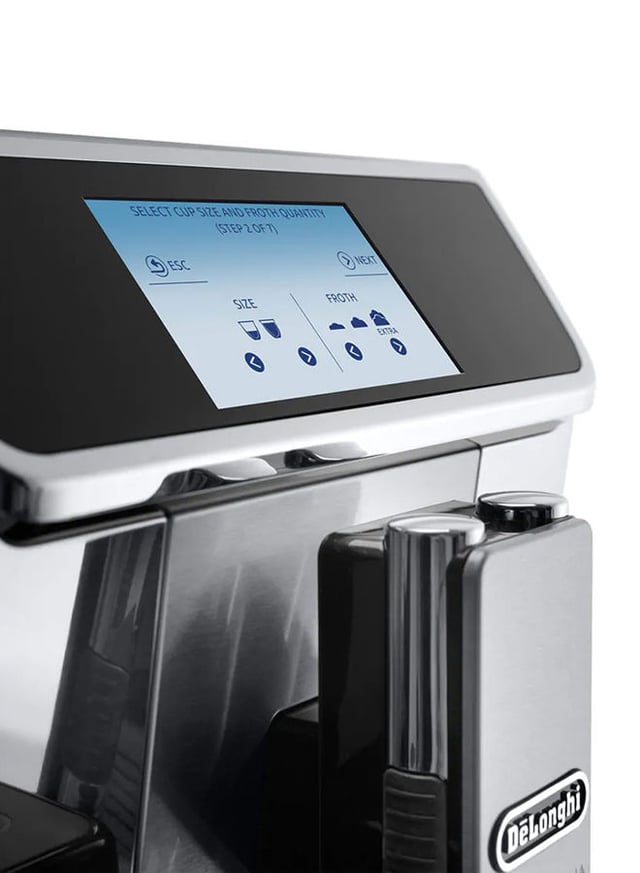 Delonghi PrimaDonna Elite Experience Coffee Machine 0 l 1450 W ECAM650.85.MS Silver/Black