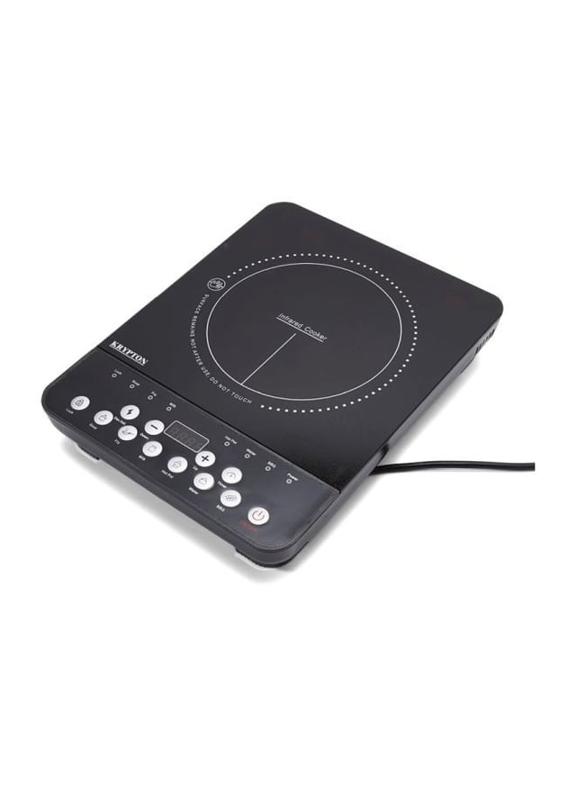 Krypton 2000W Infrared Cooker 2000 W KNIC6058 Black