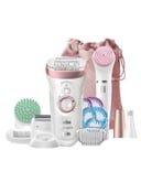 مجموعة ماكينة براون سيلك ابيل 9 للنساء لازالة الشعر مع سبع ملحقات BRAUN Silk-Epil Beauty Set 9 Deluxe