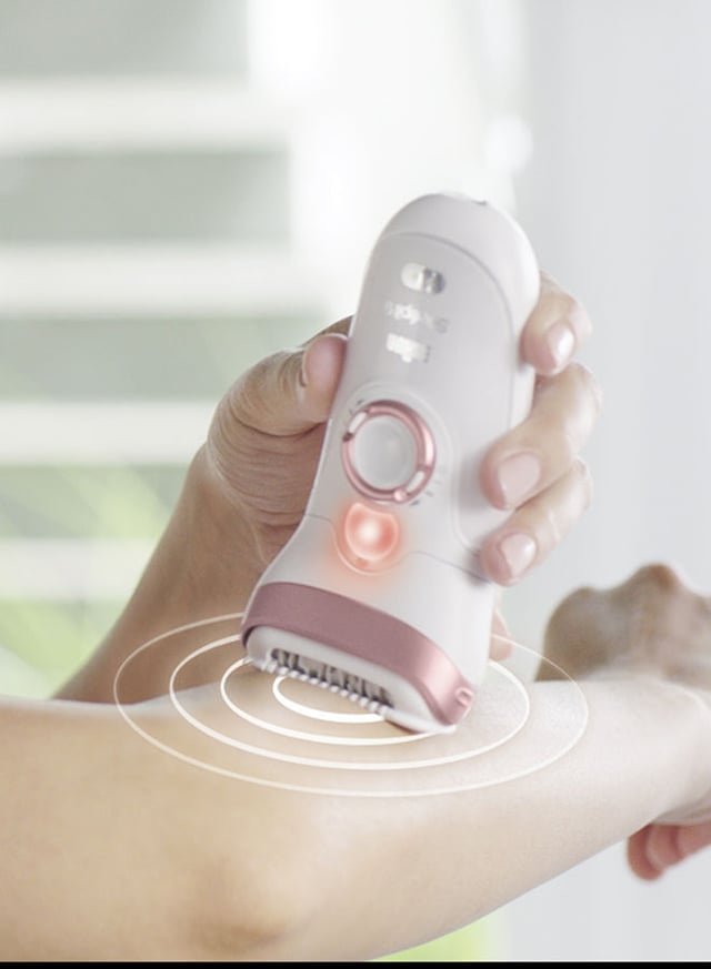 مجموعة ماكينة براون سيلك ابيل 9 للنساء لازالة الشعر مع سبع ملحقات BRAUN Silk-Epil Beauty Set 9 Deluxe