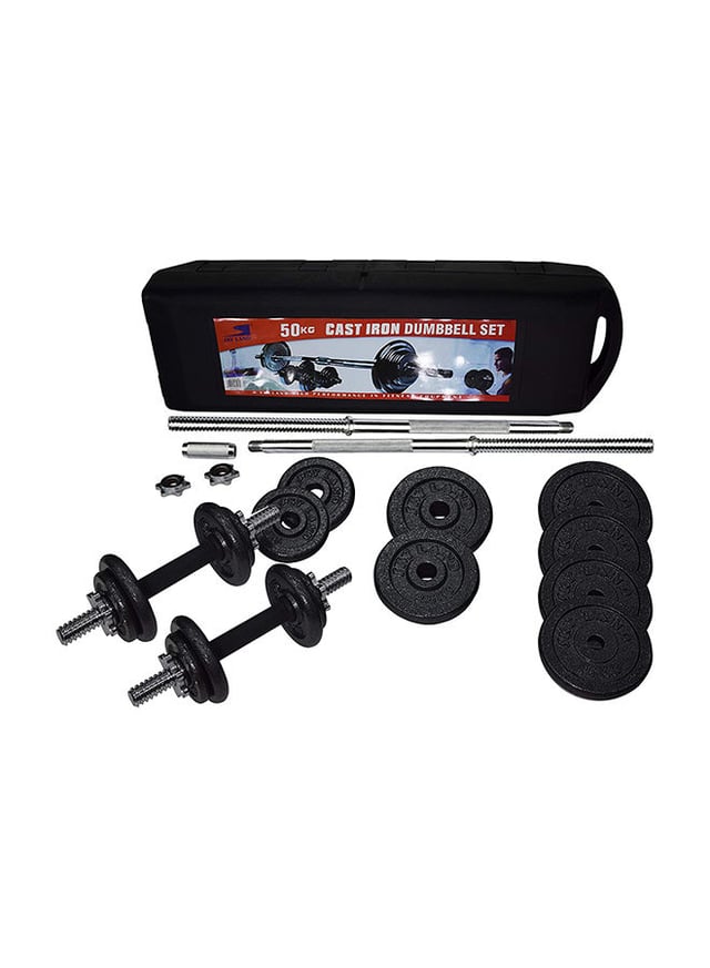 مجموعة دامبل بوزن 50 كغ  Exercise Dumbbell Set - SkyLand