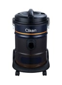 مكنسة كهربائية برميل 1800 واط 21 لتر أسود كليكون Clikon Black 21 l 1800 W Vacuum Cleaner