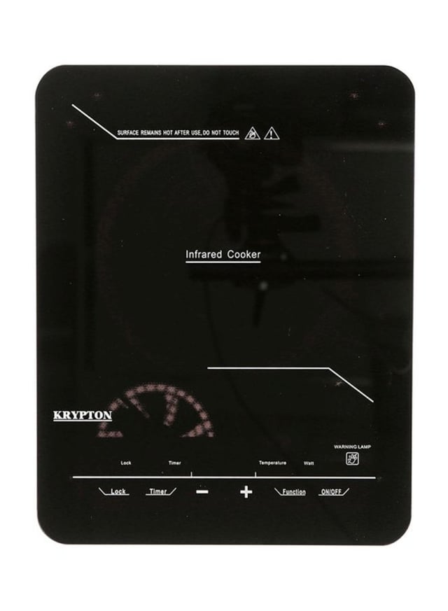Krypton Electric Infrared Cooker 2000W 2000 W KNIC6150 Black/White