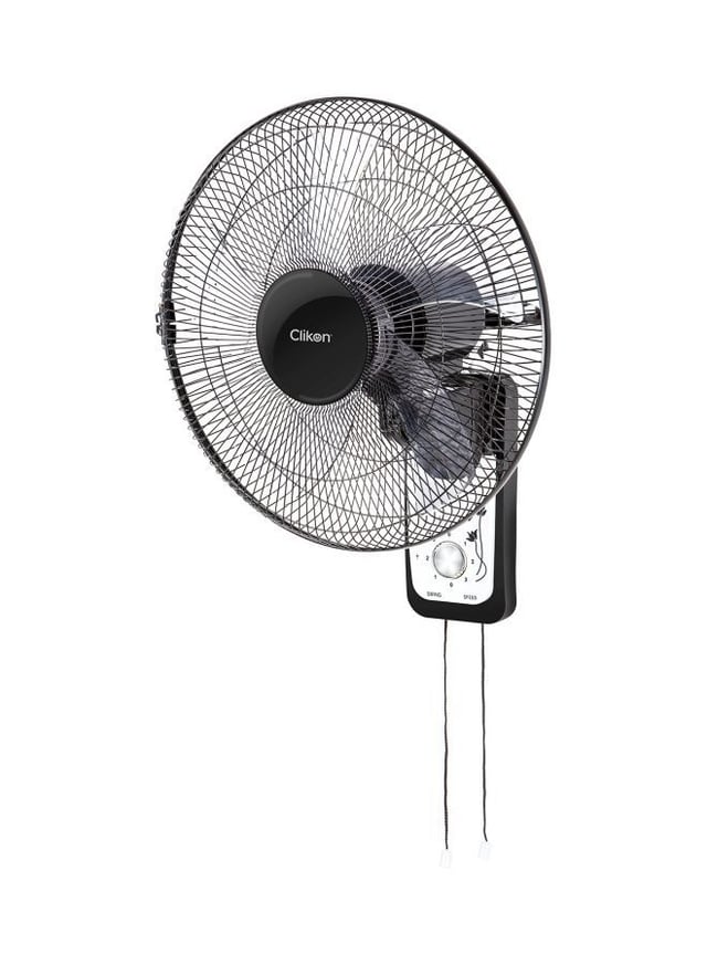 ClikOn Wall Mounted Fan 45 W CK2818 Black/White