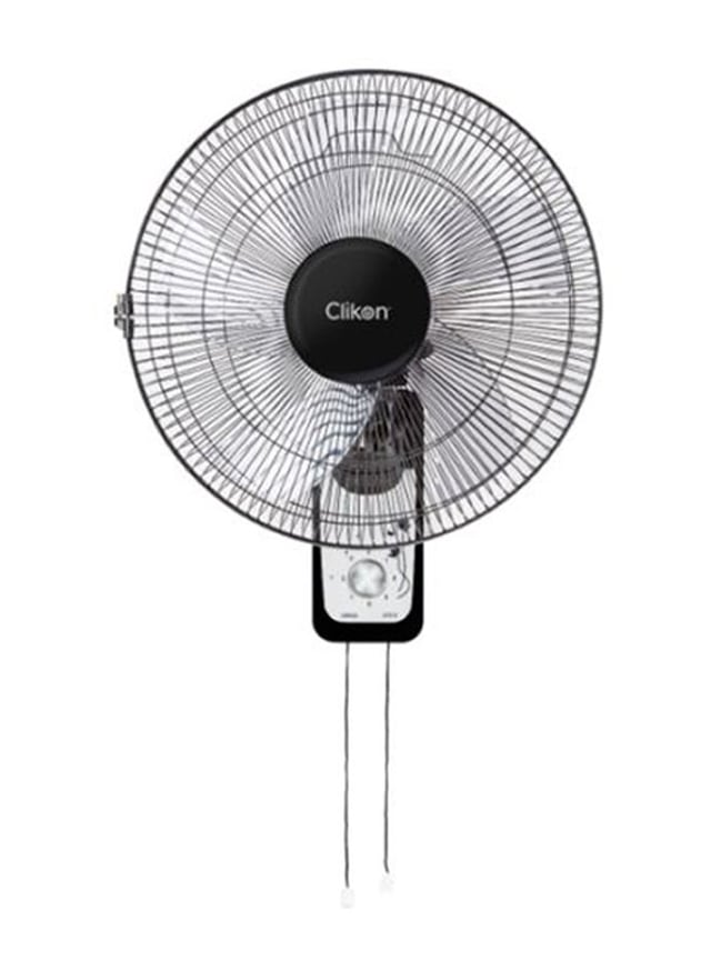 ClikOn Wall Mounted Fan 45 W CK2818 Black/White