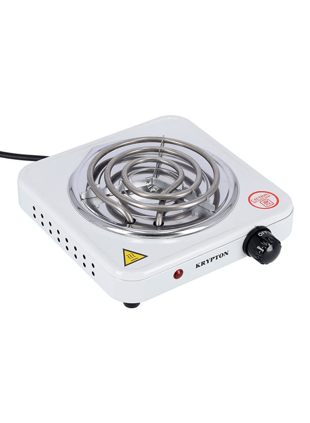Krypton Single Burner Hot Plate KNHP5309 White