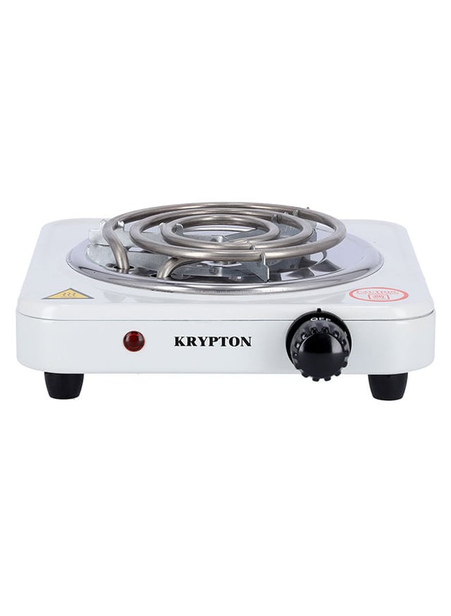 Krypton Single Burner Hot Plate KNHP5309 White